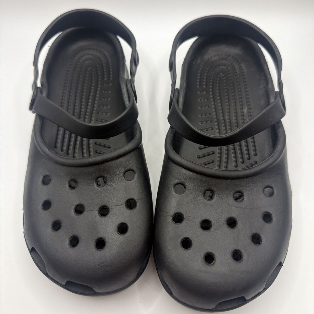 Crocs Black Women’s Mary Jane’s Size 8
